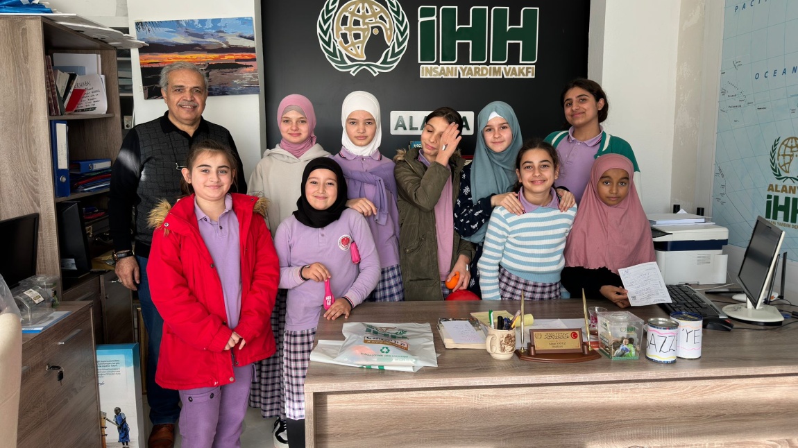 Okulumuz Öğrencilerinden Gazzeye Yardım 